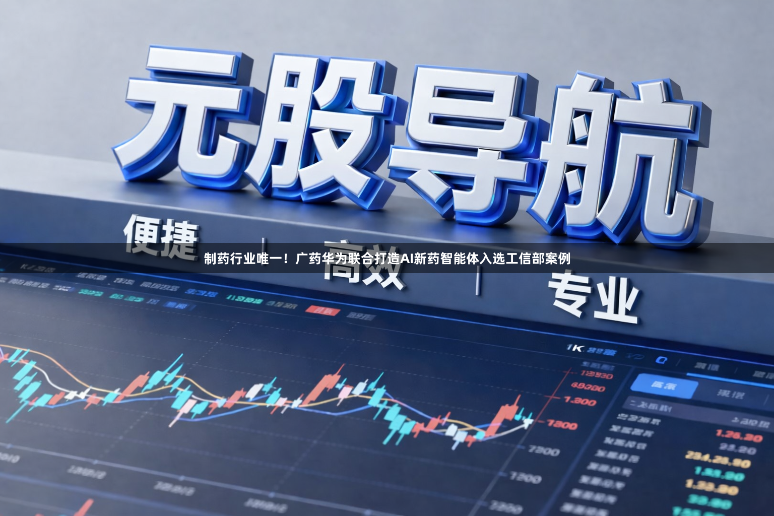 制药行业唯一！广药华为联合打造AI新药智能体入选工信部案例