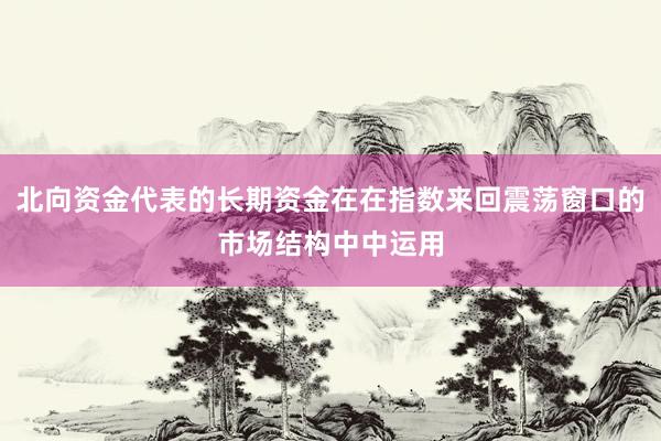 北向资金代表的长期资金在在指数来回震荡窗口的市场结构中中运用